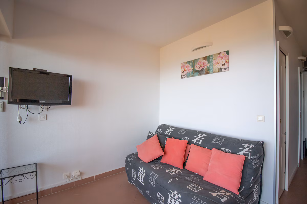 Appartement familial 2 chambres - Vue terrasse